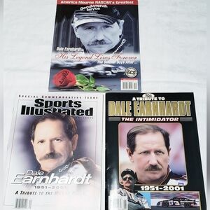3 Unread Dale Earnhardt Magazines